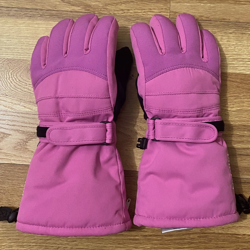 AQUABLOC PINK SNOW GLOVES